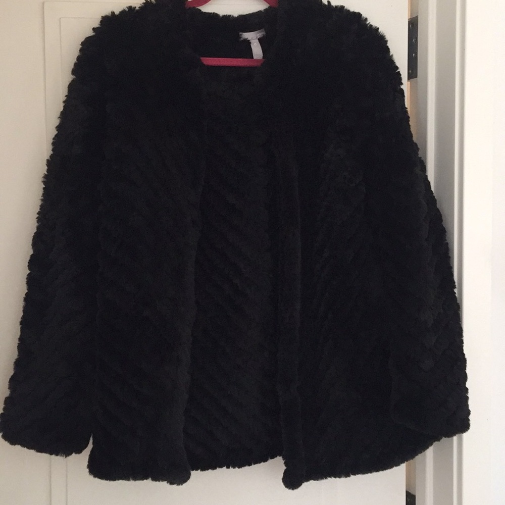 AQUA faux fur  jacket